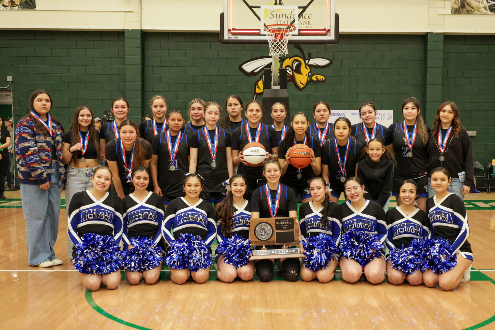 Mahpiya Luta Girls State A Basketball Runner Up Team Photo